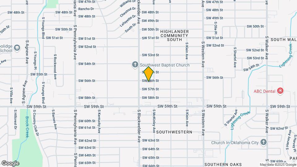 1216 SW 56th St Map and Location Details