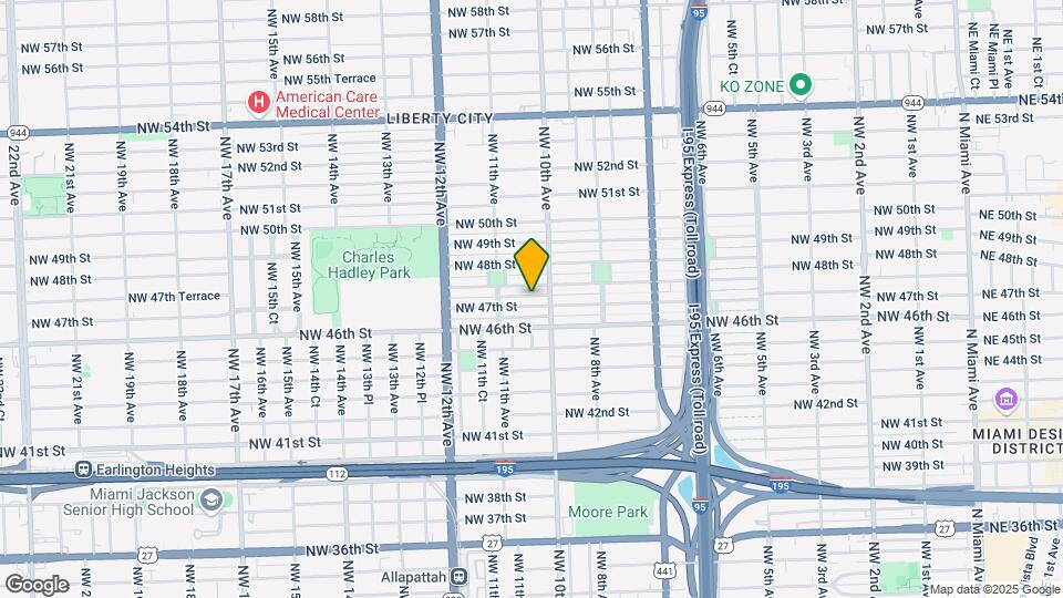 1035 NW 47th St Map and Location Details