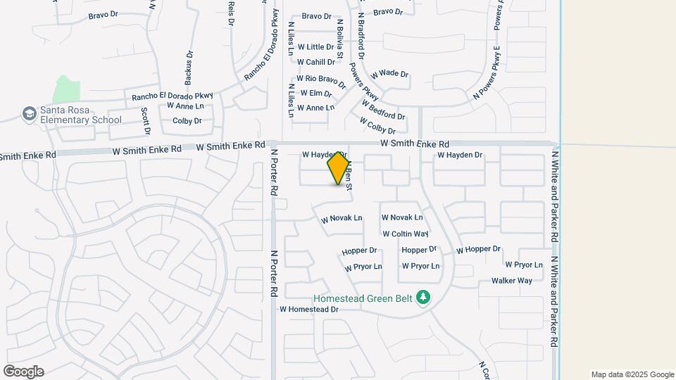 41133 W Sanders Way Map and Location Details