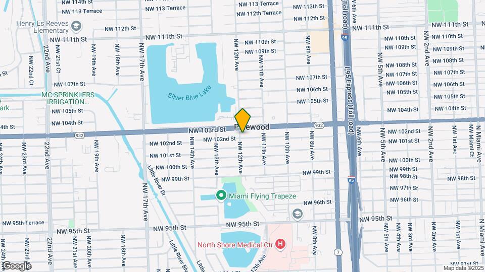 10203 NW 12th Ave Map and Location Details