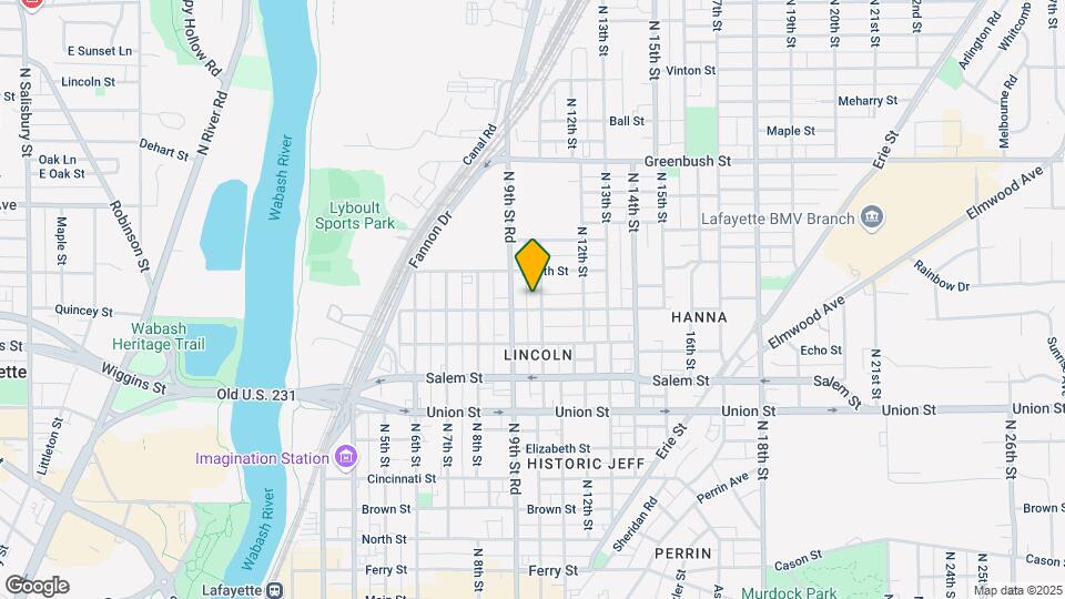 1108 N 10th St, Unit C Mapa y Detalles de la Ubicación