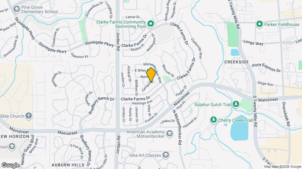 17048 Campo Dr Map and Location Details