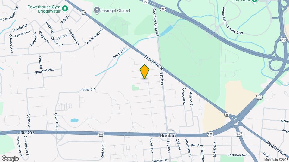 804 Bound Brook Ave Mapa y Detalles de la Ubicación