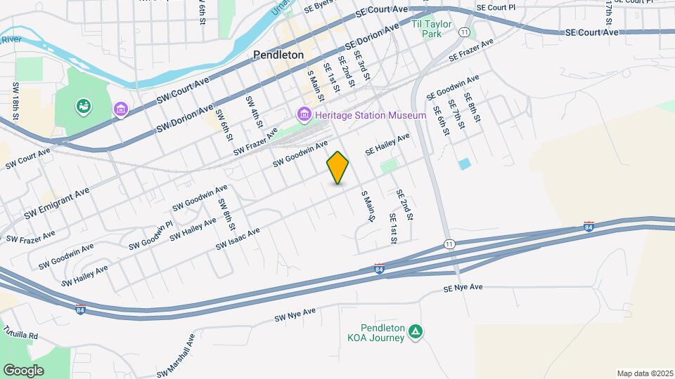 727 SW 1st St Map and Location Details