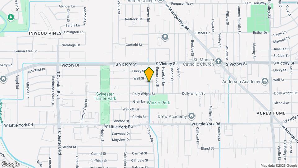 7412 Carver Rd Map and Location Details