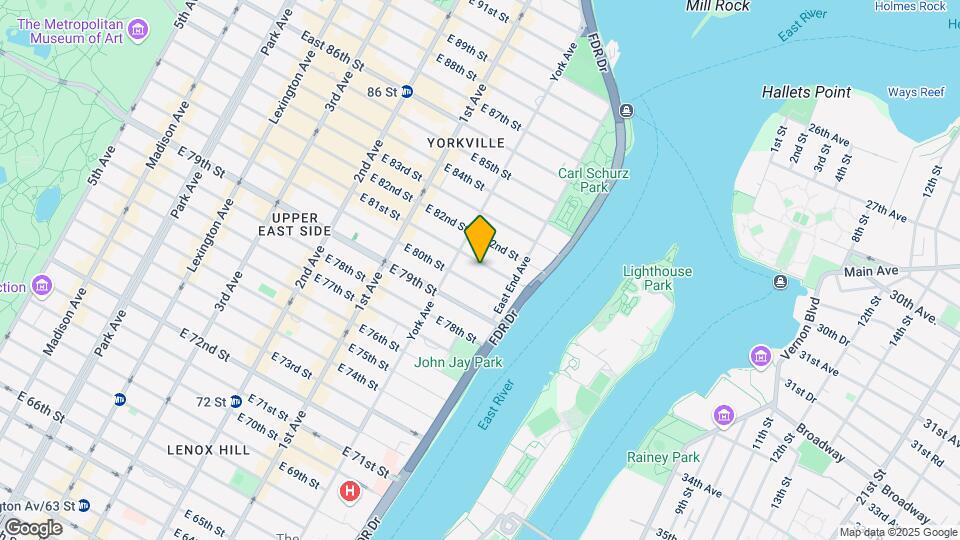 561 E 81st St Map and Location Details