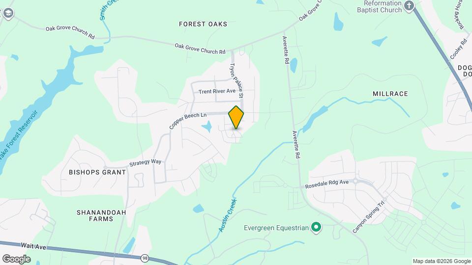 704 Carraway Garden Dr Map and Location Details
