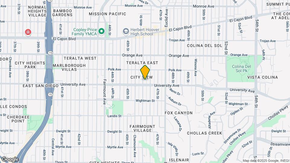 4019 46th St Mapa y Detalles de la Ubicación