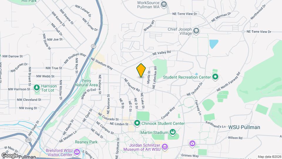 1155 NE Lake St Map and Location Details