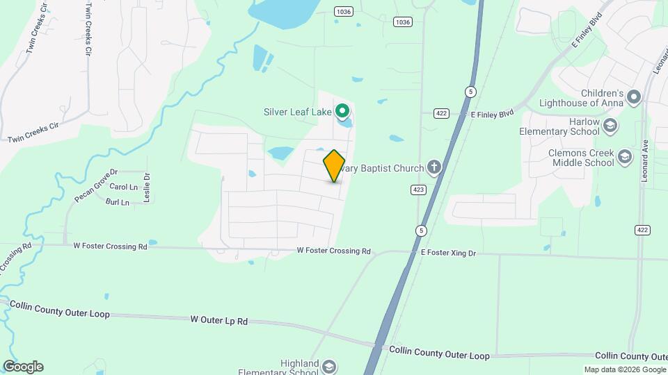 709 Peach Tree Ln Map and Location Details