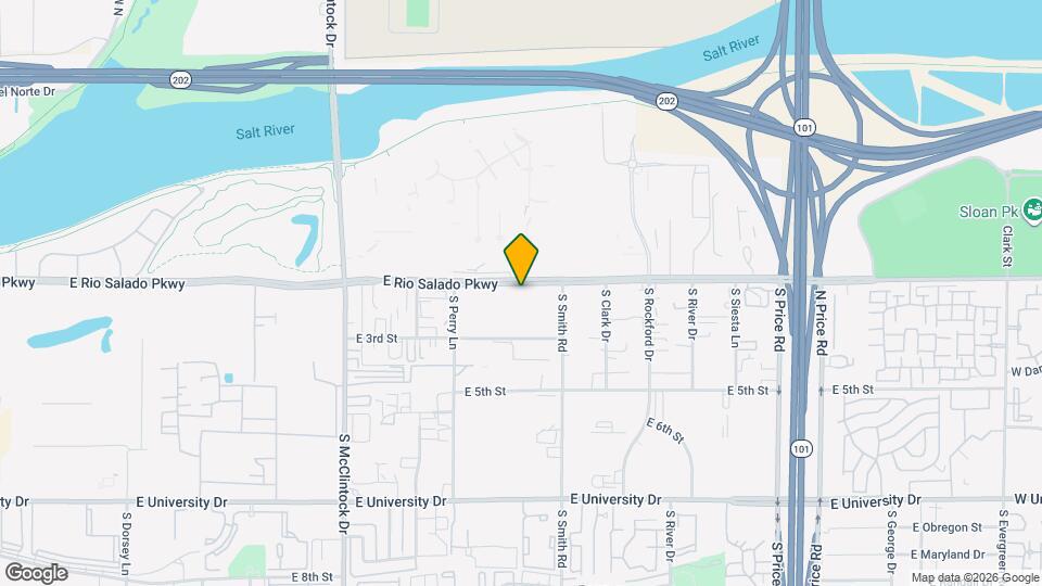 Smith & Rio Mapa y Detalles de la Ubicación