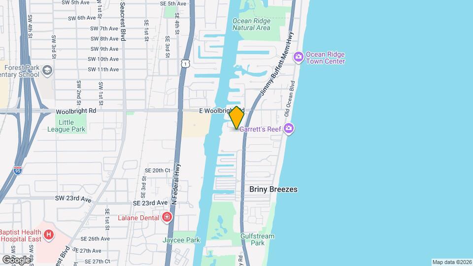 5550 N Ocean Blvd Map and Location Details