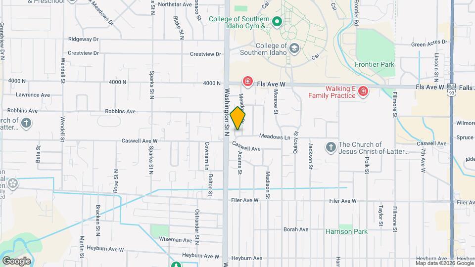 747 Meadows Dr Map and Location Details