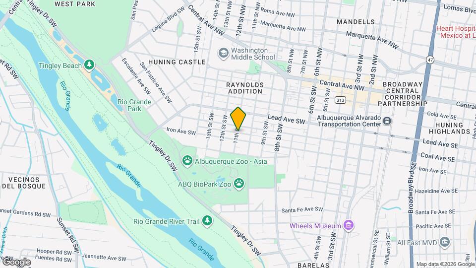 614 11th St SW Map and Location Details