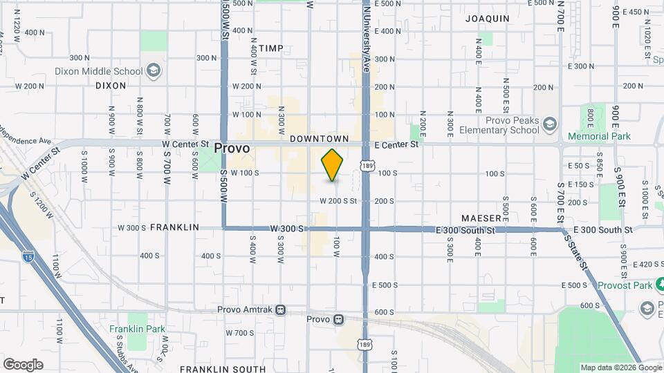 150 S 100 W St, Unit Unit 3 Map and Location Details
