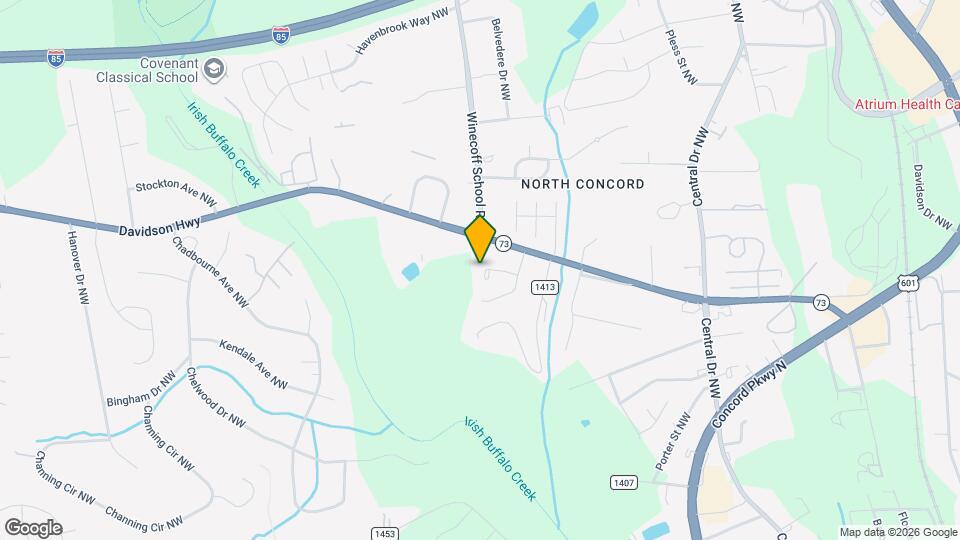 380 Canter Ct NW Mapa y Detalles de la Ubicación