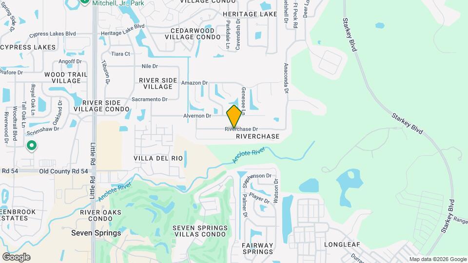 9726 Riverchase Dr Map and Location Details