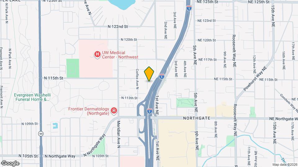 11346 Sunnyside Ave N Mapa y Detalles de la Ubicación