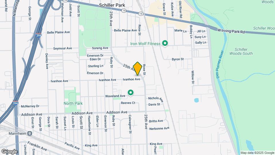 9610-9634 Ivanhoe Ave Map and Location Details