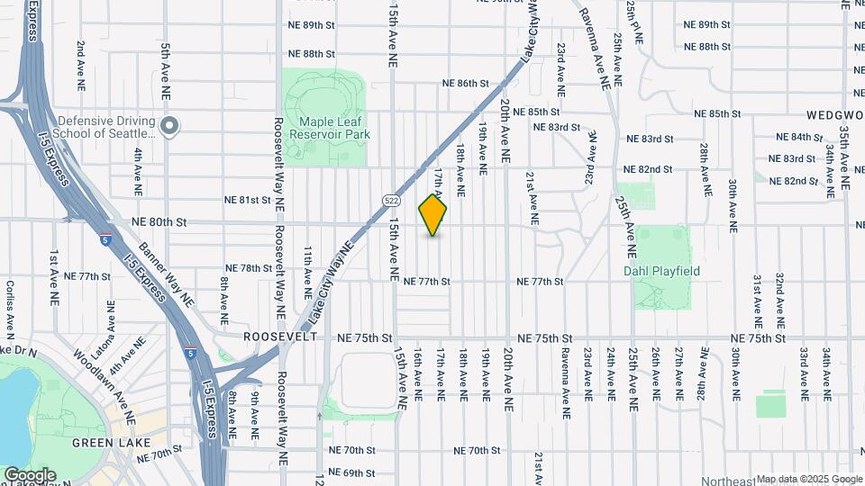 7743 17th Ave NE Map and Location Details