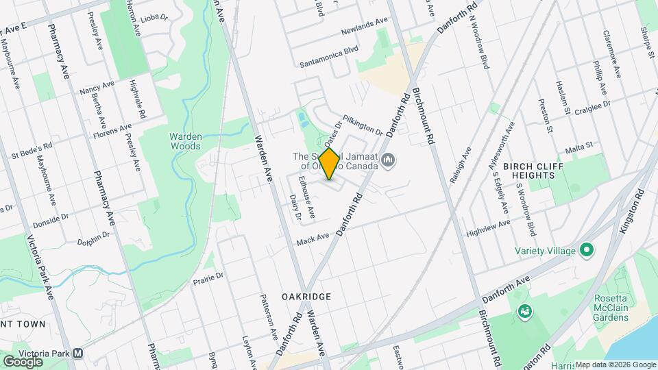 60 Belanger Cres Map and Location Details