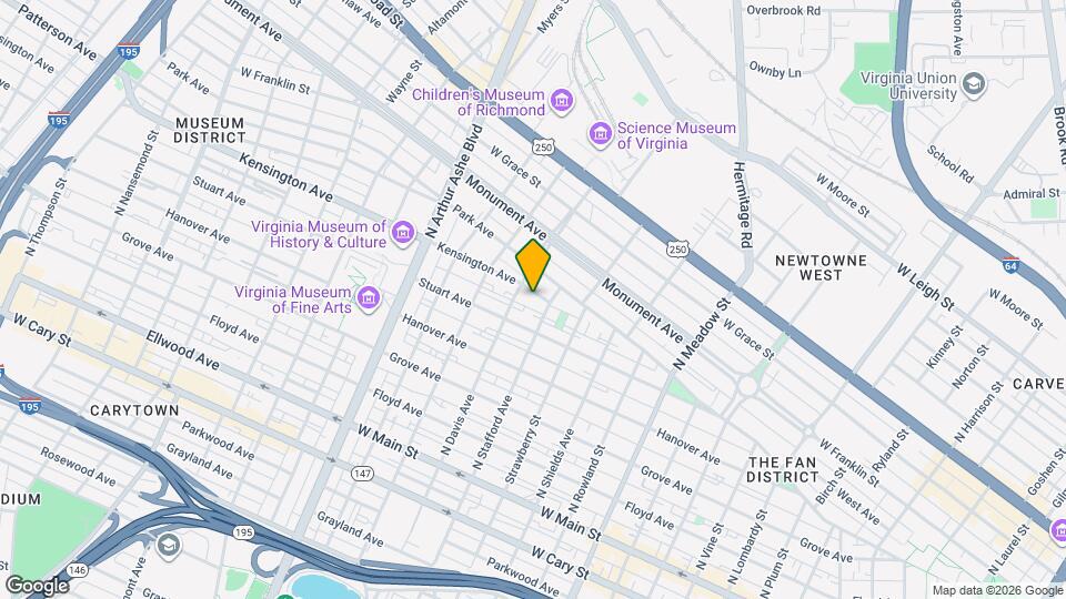 2411 Kensington Ave Map and Location Details