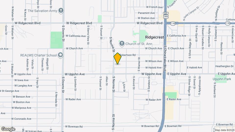 430 W Haloid Ave, Unit B Map and Location Details