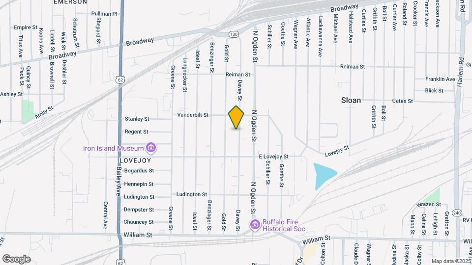 236 Davey St Map and Location Details