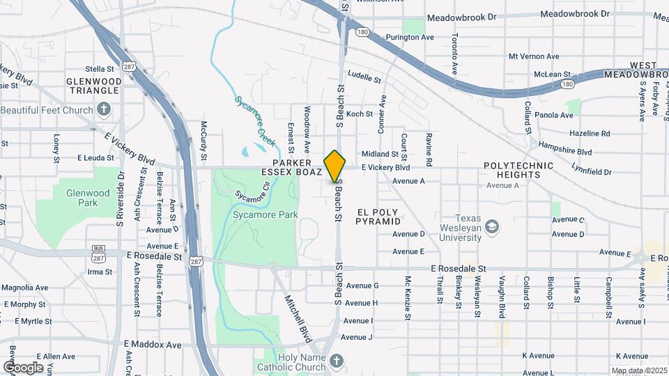 Sycamore Park Apartments Mapa y Detalles de la Ubicación