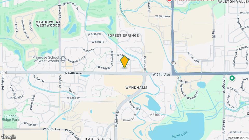 15476 W 64th Loop Mapa y Detalles de la Ubicación