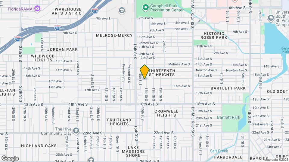 1515 14th St S Map and Location Details