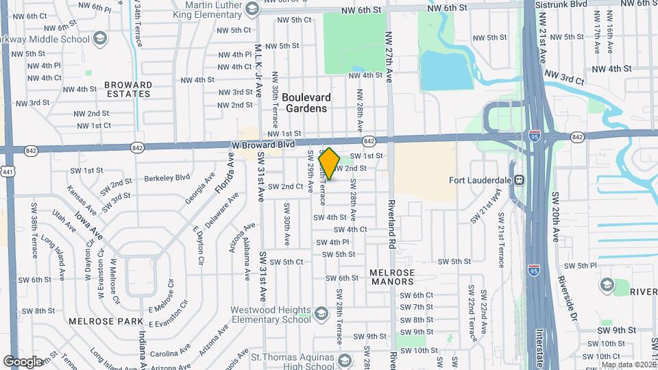 2840 SW 2nd Ct Map and Location Details