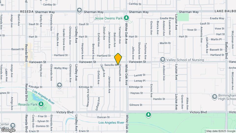 17739 Welby Way Mapa y Detalles de la Ubicación