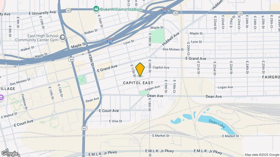 1714 E Walnut St Mapa y Detalles de la Ubicación