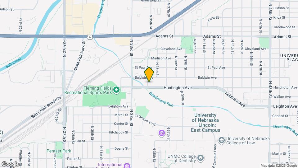 3500 Huntington Ave Map and Location Details