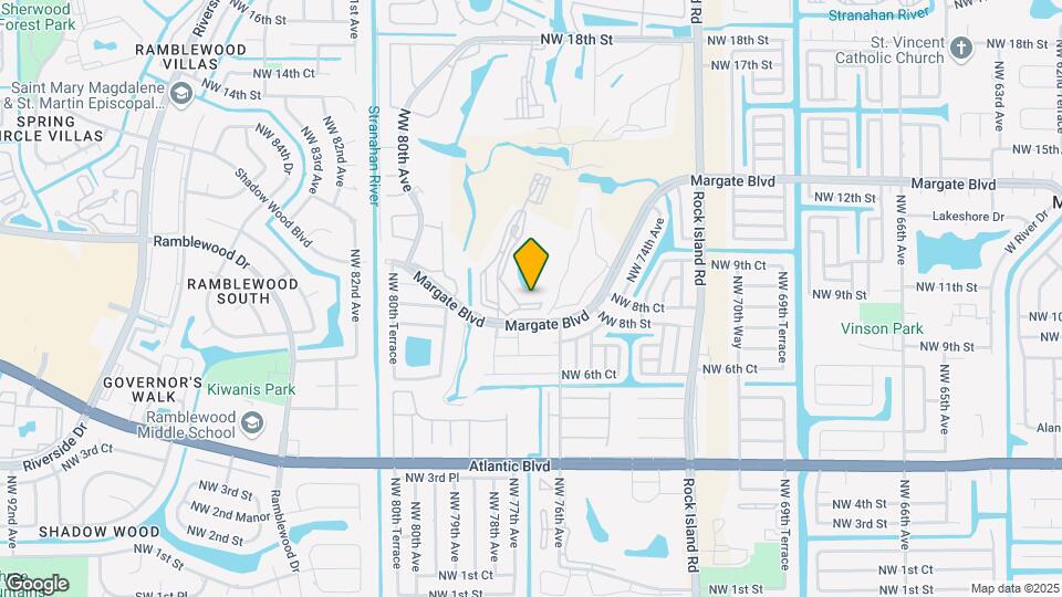 1010 Country Club Dr Map and Location Details