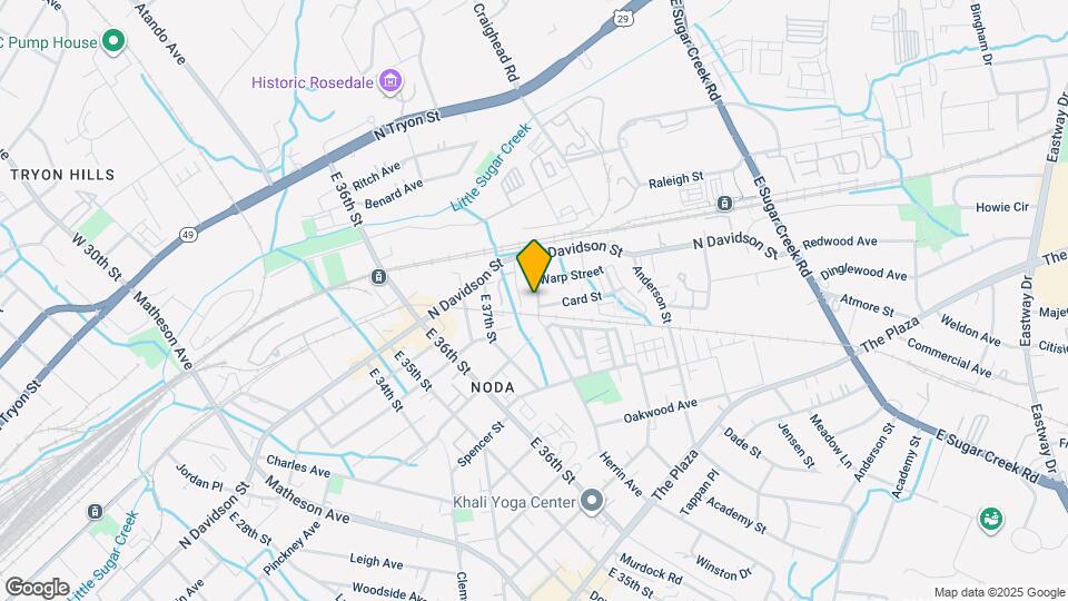 616 Herrin Ave Map and Location Details