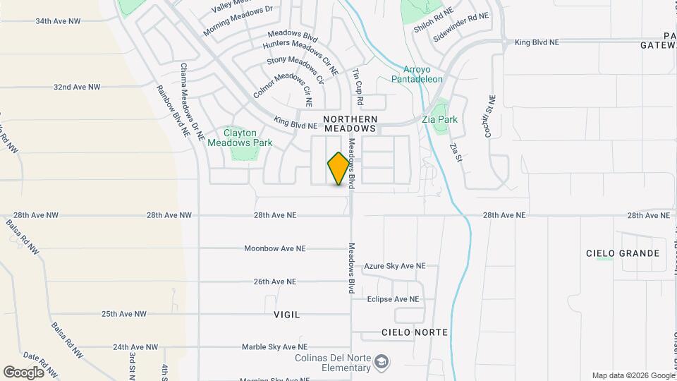 836 Toadlena Meadows Dr NE Map and Location Details