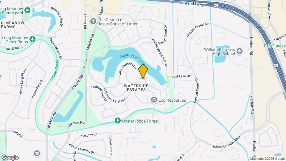 1507 Lake Charlotte Ln Map and Location Details