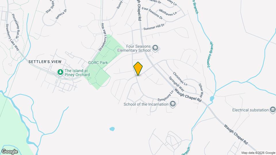 2500 Symphony Ln Map and Location Details