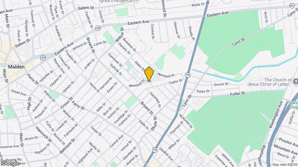 137 Alden St Mapa y Detalles de la Ubicación