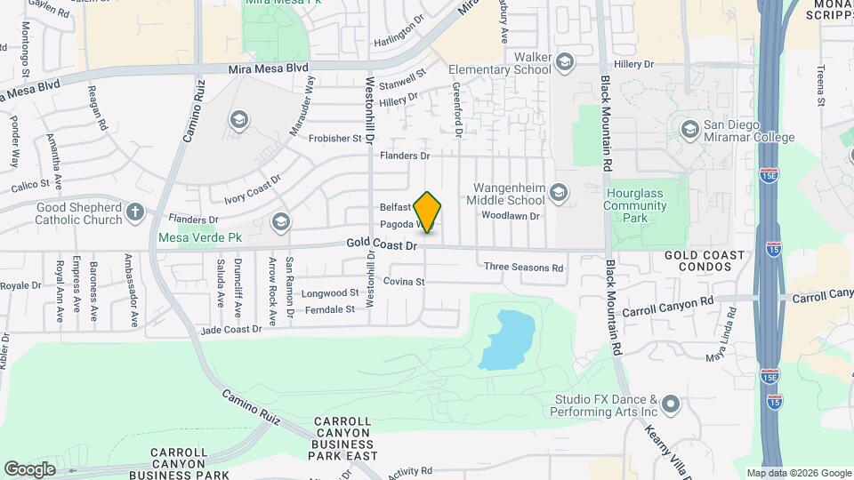 10347 Lipscomb Dr Map and Location Details