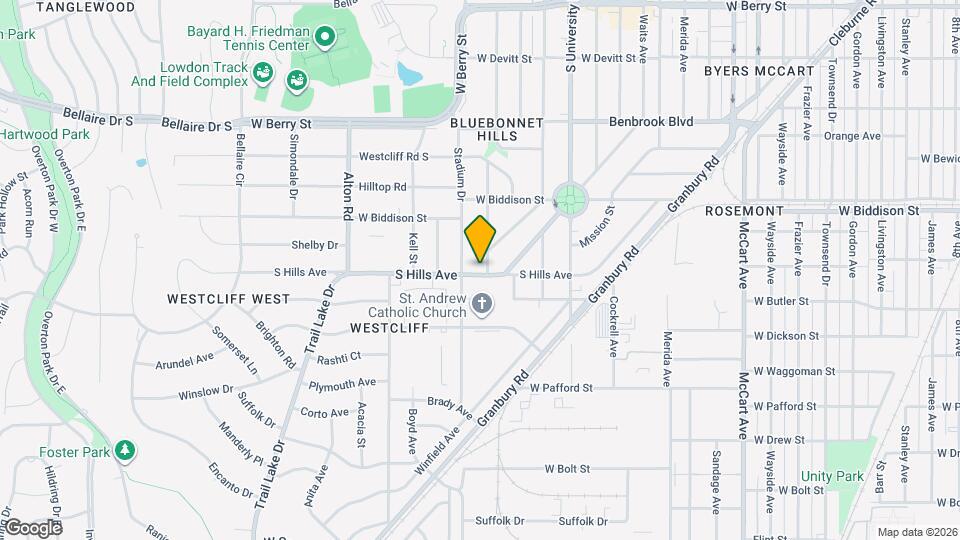 3616 Harwen Terrace Map and Location Details