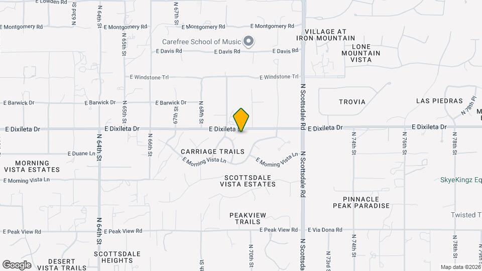 29705 N 69th Pl Map and Location Details