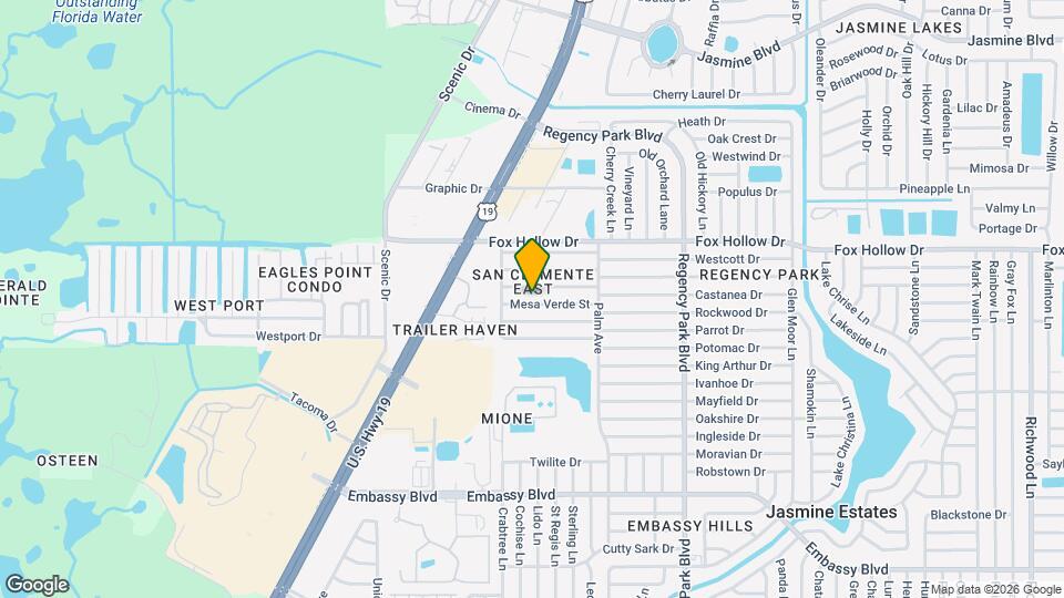 6821 Mesa Verde St Map and Location Details