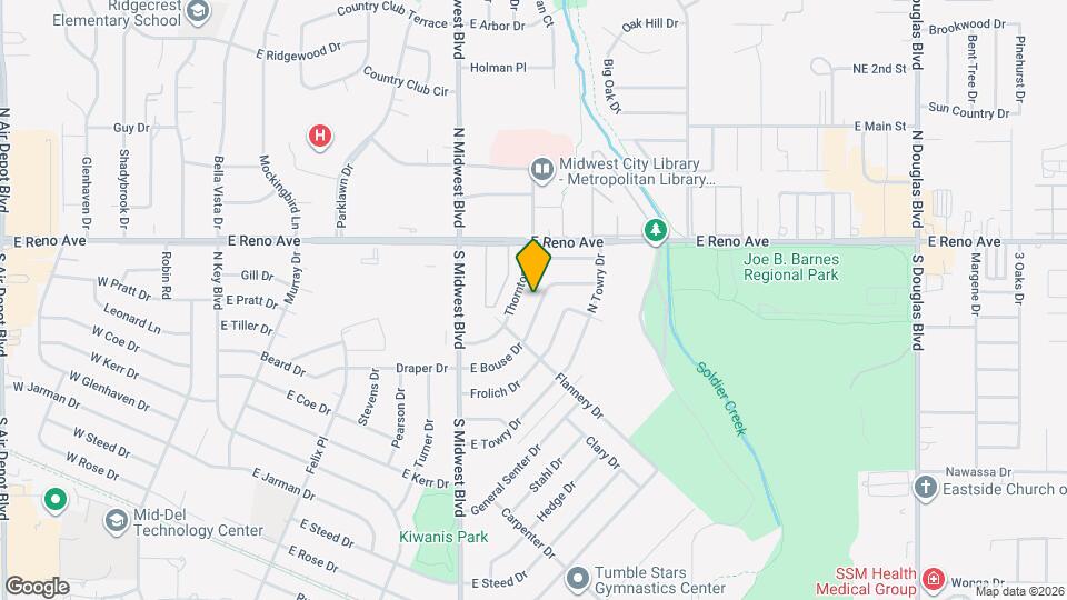 729 E Bouse Dr Map and Location Details