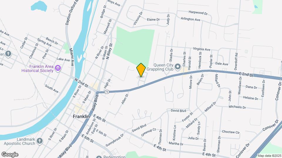 14 Highland St Map and Location Details