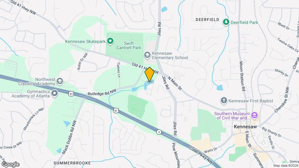 3523 Hedgeway Ln NW Map and Location Details