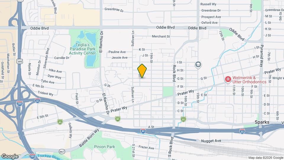 1947 G St Map and Location Details