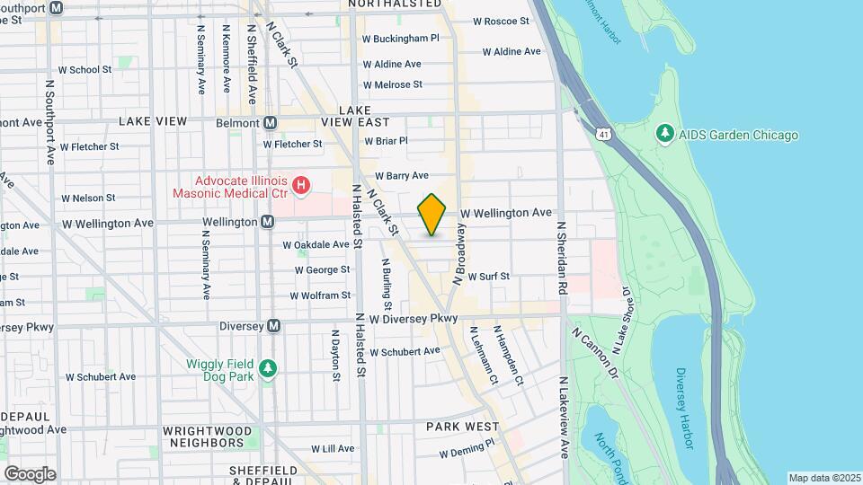 653 W Oakdale Ave, Unit #3 Mapa y Detalles de la Ubicación